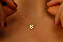 Load image into Gallery viewer, Initial Charm Necklace | Customizable Letter Jewelry for Women | Unique Personalized Gift