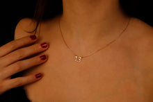 Load image into Gallery viewer, Angel Aura Dainty Angel Number Necklace - 14K Gold, Rose Gold &amp; Sterling Silver for Everyday Inspiration