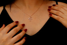 Load image into Gallery viewer, Silver Dainty Minimalist Mushroom Charm Necklace
