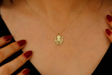 Load image into Gallery viewer, Sterling Silver Octopus Necklace - Unique Marine Jewelry