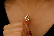 Load image into Gallery viewer, Sparkle &amp; Shine Sterling Silver Christmas Tree Necklace