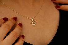 Load image into Gallery viewer, Elegant Sterling Silver Magen David Charm