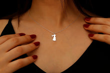 Load image into Gallery viewer, 925 Sterling Silver Bunny Necklace