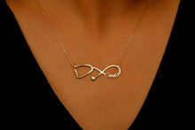 Load image into Gallery viewer, Personalized Stethoscope Necklace | 14K Gold Vermeil &amp; Sterling Silver | Unique Medical Jewelry by SilverGoldandRose