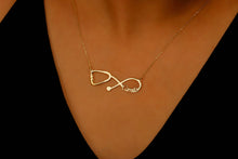 Load image into Gallery viewer, Personalized Stethoscope Necklace | 14K Gold Vermeil &amp; Sterling Silver | Unique Medical Jewelry by SilverGoldandRose