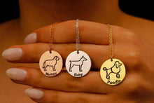 Load image into Gallery viewer, Personalized Pet Paw Print Necklace | Perfect Gift for Dog &amp; Cat Lovers