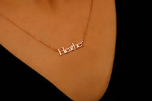 Load image into Gallery viewer, Gold Personalized Name Necklace