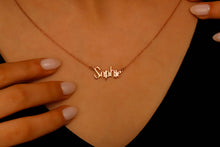 Load image into Gallery viewer, Gold Personalized Name Necklace