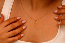 Load image into Gallery viewer, Tiny Middle Finger Jewelry | Silver Minimalist Pendant | Bold Charm for Best Friends