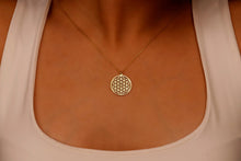 Load image into Gallery viewer, Life Harmony Flower of Life Pendant Necklace - Radiate Positive Energy and Connection