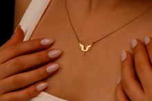 Load image into Gallery viewer, Archangel Michael’s Phoenix Necklace in 925 Sterling Silver
