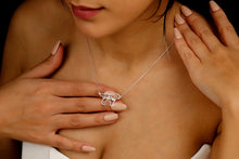 Load image into Gallery viewer, PawPrints Dog Silhouette Necklace - Elegant Design Capturing Your Love for Dogs