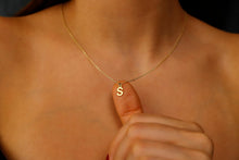 Load image into Gallery viewer, Initial Charm Necklace | Customizable Letter Jewelry for Women | Unique Personalized Gift