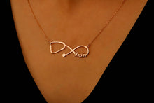 Load image into Gallery viewer, Personalized Stethoscope Necklace | 14K Gold Vermeil &amp; Sterling Silver | Unique Medical Jewelry by SilverGoldandRose
