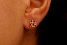 Load image into Gallery viewer, Angel Aura Unique Stud Earrings - Embrace Your Purpose with Sparkling Angel Numbers