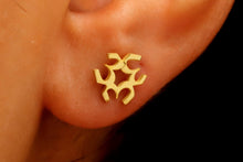 Load image into Gallery viewer, Angel Aura Unique Stud Earrings - Embrace Your Purpose with Sparkling Angel Numbers