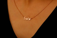 Load image into Gallery viewer, Gold Personalized Name Necklace