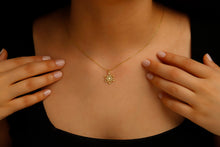 Load image into Gallery viewer, Snowflake Elegance Necklace - Sterling Silver Winter Charm