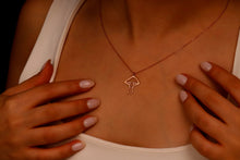 Load image into Gallery viewer, Mushroom Magic Pendant Necklace | Enchanting Design for Nature Lovers