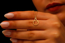 Load image into Gallery viewer, Tiny Middle Finger Jewelry | Silver Minimalist Pendant | Bold Charm for Best Friends