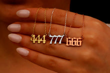 Load image into Gallery viewer, Ethereal Creations Custom Angel Numbers Necklace