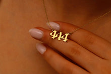 Load image into Gallery viewer, Ethereal Creations Custom Angel Numbers Necklace