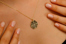 Load image into Gallery viewer, Sterling Silver Orthodox IC XC NIKA Cross Necklace - Elegant Eastern Christian Jewelry