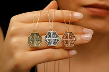 Load image into Gallery viewer, Sterling Silver Orthodox IC XC NIKA Cross Necklace - Elegant Eastern Christian Jewelry