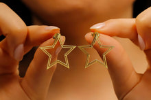 Load image into Gallery viewer, Starry Elegance Ear Jacket Earrings - Dazzling Sterling Silver Design