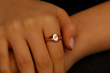 Load image into Gallery viewer, Celestial Charms Custom Zodiac Signet Ring - Sterling Silver Astrology Gift