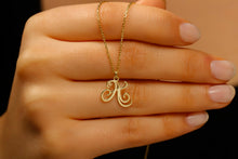 Load image into Gallery viewer, Dainty Initial Necklace by SilverGoldandRose