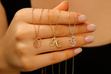 Load image into Gallery viewer, Dainty Initial Necklace by SilverGoldandRose