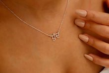 Load image into Gallery viewer, Punjabi Name Necklace - Personalized 925 Sterling Silver Jewelry, Custom Hindi &amp; Sanskrit Name Art