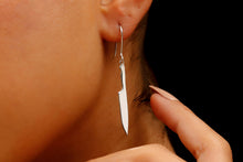 Load image into Gallery viewer, Knife Dagger Earrings Jewelry Gifts in 925 Sterling Silver