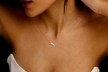 Load image into Gallery viewer, Tiny Lesbian Jewelry - Scissors Necklace in Silver, Gold, and Rose