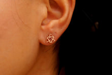 Load image into Gallery viewer, Angel Aura Unique Stud Earrings - Embrace Your Purpose with Sparkling Angel Numbers