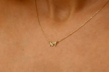 Load image into Gallery viewer, Amharic Name Necklace – Unique Ge'ez Script Personalized Jewelry