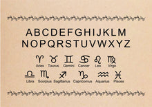 Load image into Gallery viewer, Interlocking Zodiac &amp; Initial Bracelet - Custom Astrology Jewelry