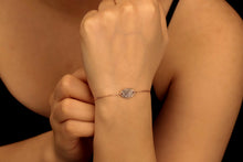 Load image into Gallery viewer, Loved Ones Fingerprint &amp; Handwriting Bracelet | Personalized Sterling Silver Memorial Jewelry