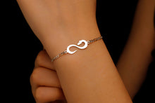 Load image into Gallery viewer, 14K Gold Dragon Bracelet - Sterling Silver Figaro Chain, Celebrate Your Zodiac Spirit