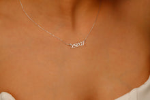 Load image into Gallery viewer, Ethereal Creations Personalized Asymmetrical Name Necklace - Unique &amp; Stylish Design for a Meaningful Touch