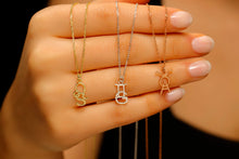 Load image into Gallery viewer, Zodiac Sign and Initial Necklace by SilverGoldandRose