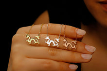 Load image into Gallery viewer, 14K Gold Dragon Necklace - Bold Chinese Astrology Charm for Good Luck &amp; Inspiration