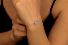 Load image into Gallery viewer, Loved Ones Fingerprint &amp; Handwriting Bracelet | Personalized Sterling Silver Memorial Jewelry