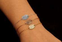Load image into Gallery viewer, Loved Ones Fingerprint &amp; Handwriting Bracelet | Personalized Sterling Silver Memorial Jewelry