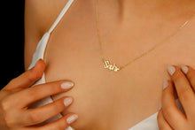 Load image into Gallery viewer, Sparkle &amp; Shine Personalized Kids Name Necklace - A Unique, Customizable Gift for Your Little Star