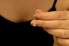 Load image into Gallery viewer, Lucky Charm Jewelry Sterling Silver Number Drop Earrings