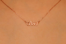 Load image into Gallery viewer, 14K Gold Name Necklace - Personalized Initial Jewelry