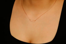 Load image into Gallery viewer, 14K Gold Name Necklace - Personalized Initial Jewelry