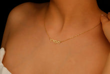 Load image into Gallery viewer, Ethereal Creations Personalized Asymmetrical Name Necklace - Unique &amp; Stylish Design for a Meaningful Touch